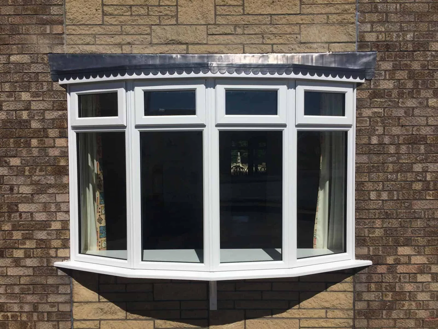 uPVC bay window of the kind fitted to homes across Wales