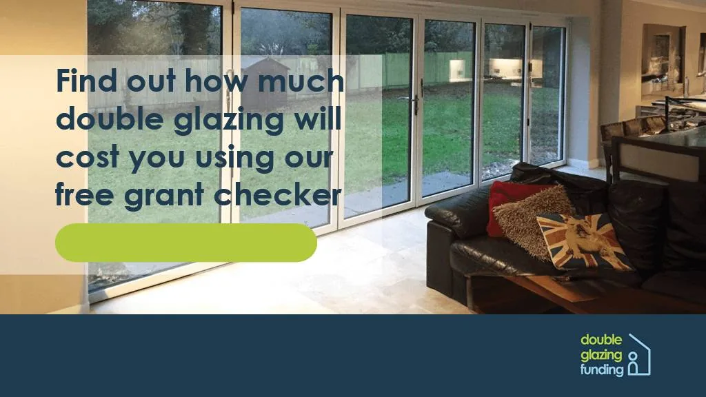 Internal view of a bi-fold door bought online