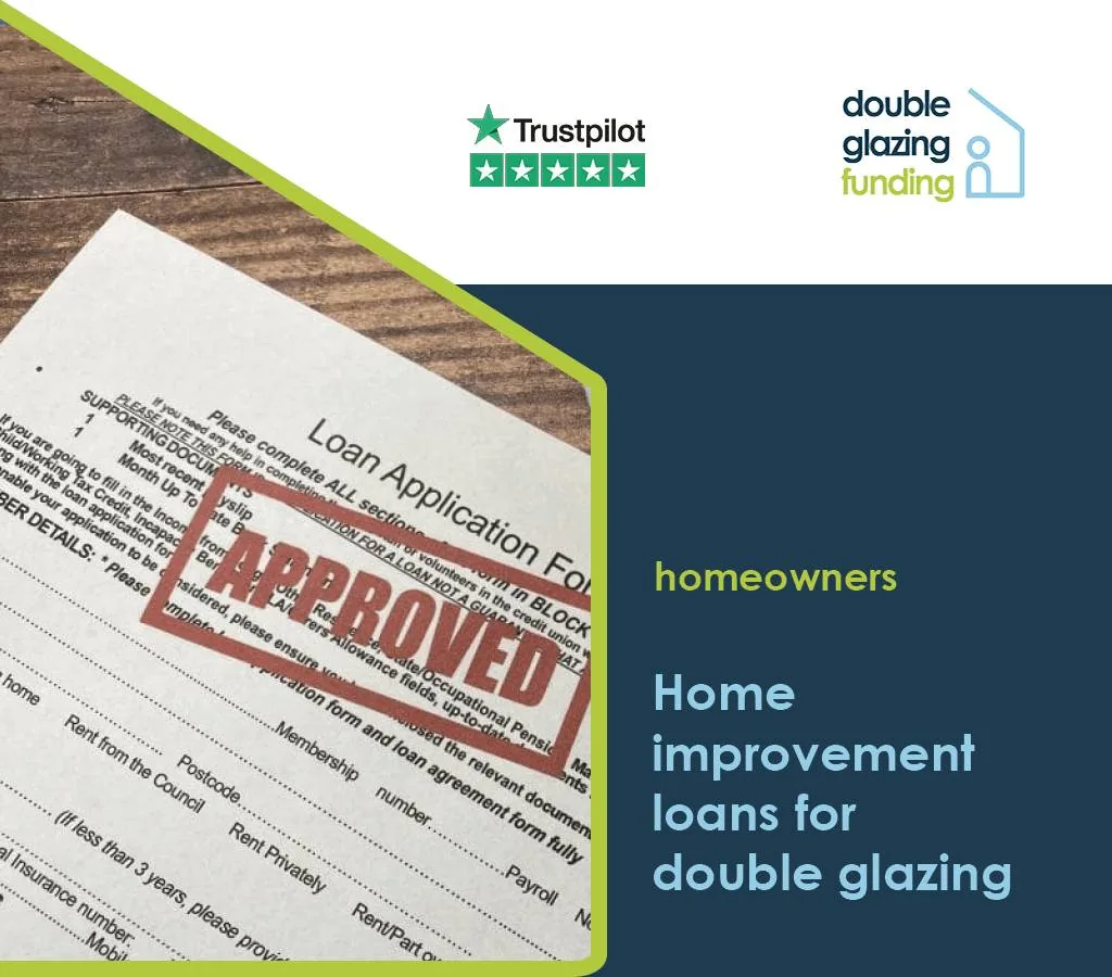 Homeowner comparing home improvement loans for double glazing