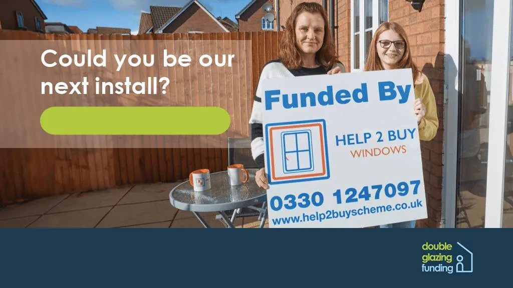 Family at home who may qualify for the free windows and doors grant