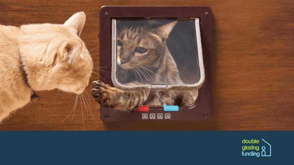Cat flap fitting costs for glass doors