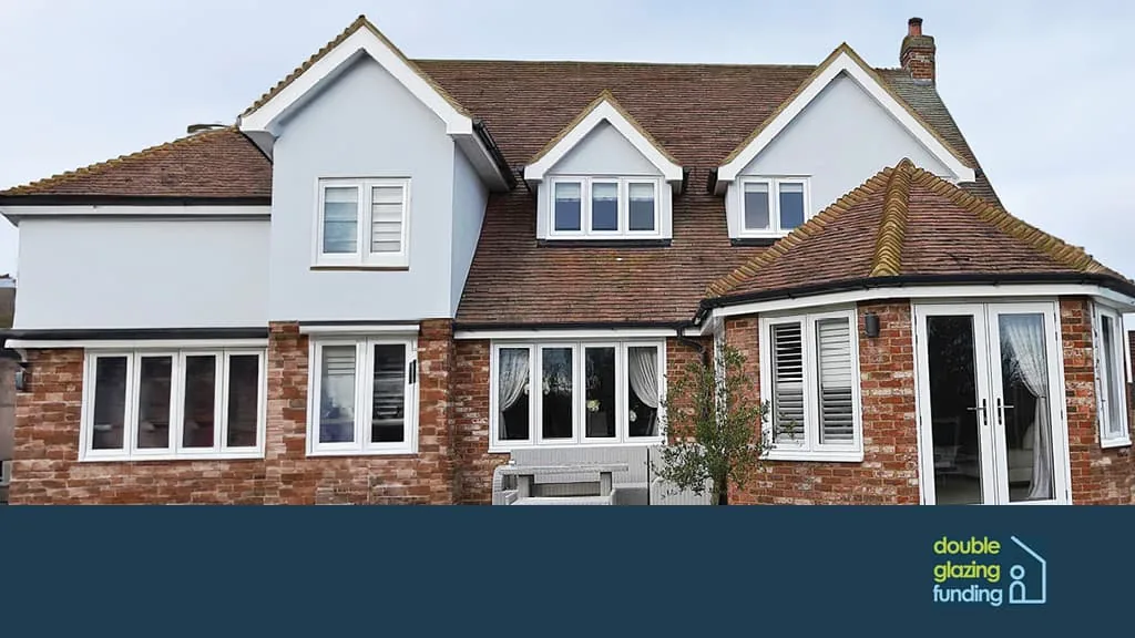 Double glazing increases property value on a UK home