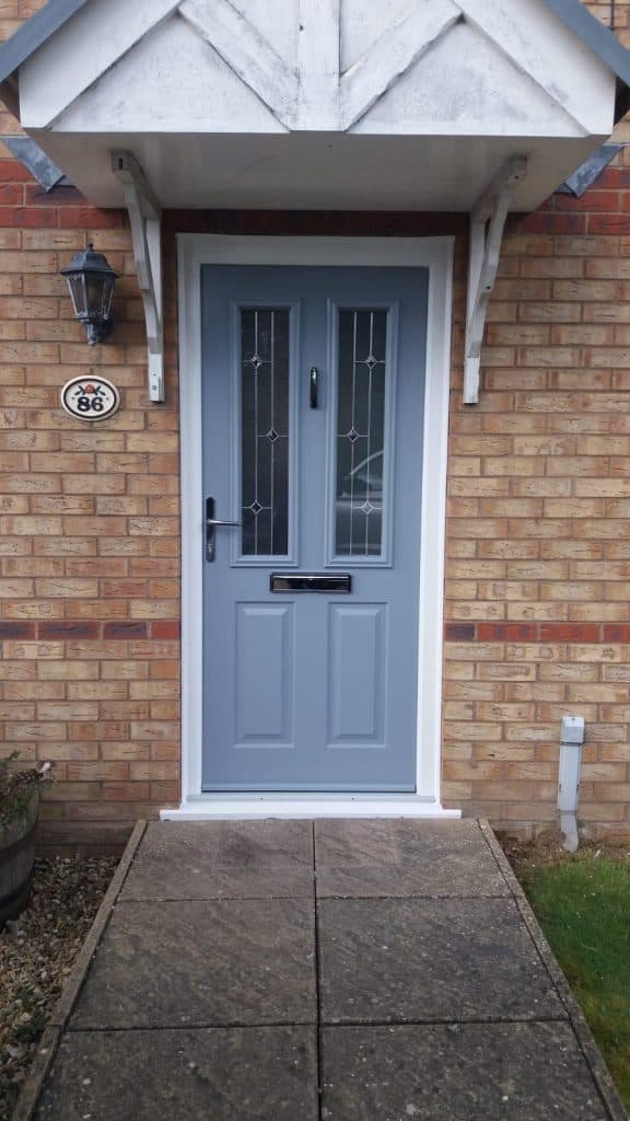 Grey Composite Front door