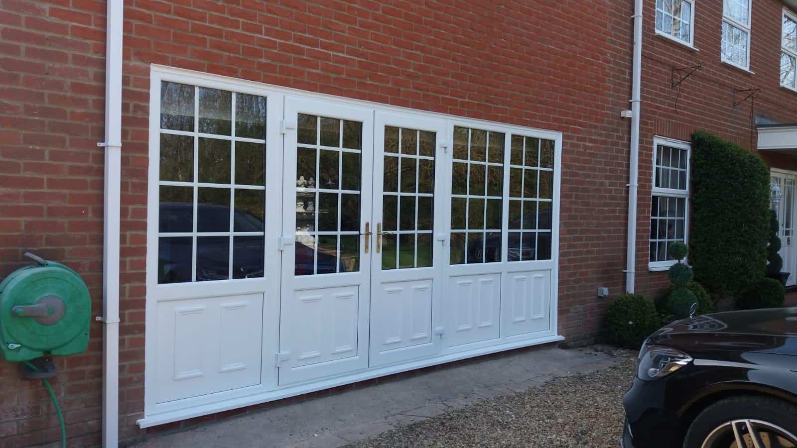 After installing a new set of uPVC doors