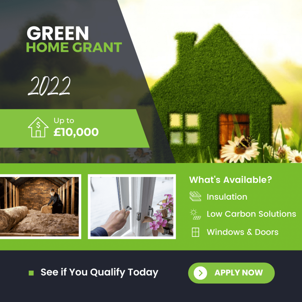 Government Green Homes Grant for 2022 Window Funding