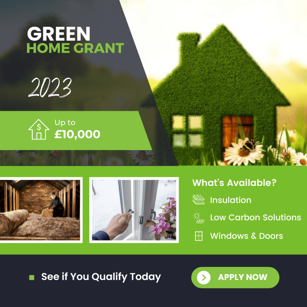 Green home double glazing grant