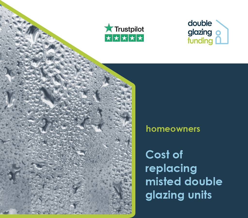 Misted Double Glazing Unit