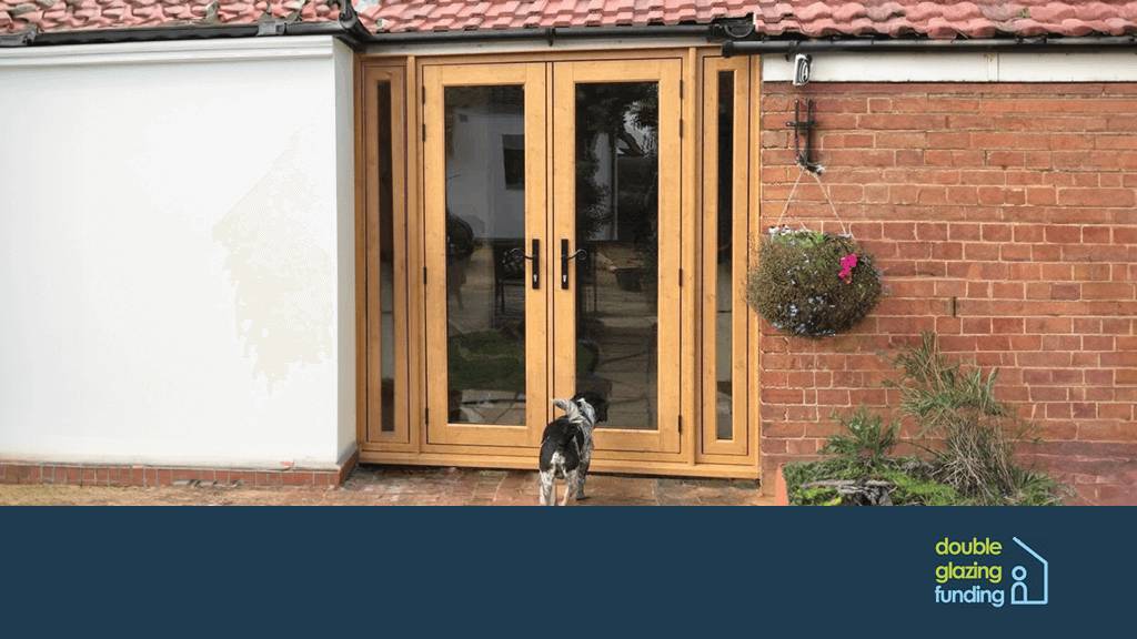 Looking for double glazing near you with image of patio door