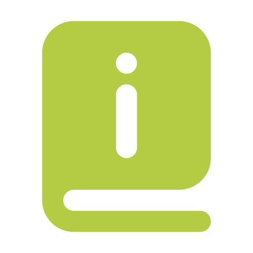 Icon of a guide book