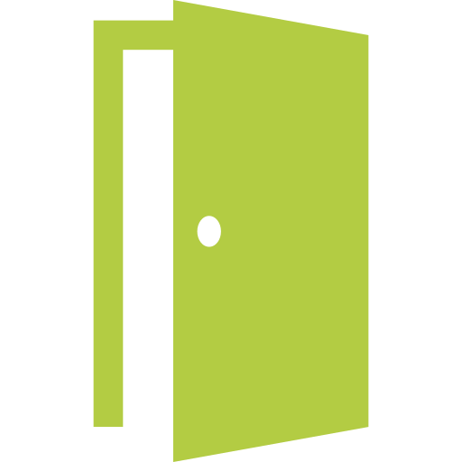 Icon of a door